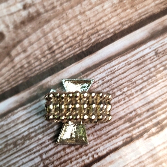 Zebra Print with faux diamonds matching set ring and pendant beautiful 💎 - Picture 8 of 11